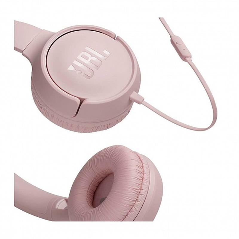 Навушники JBL T500 Pink - фото 4