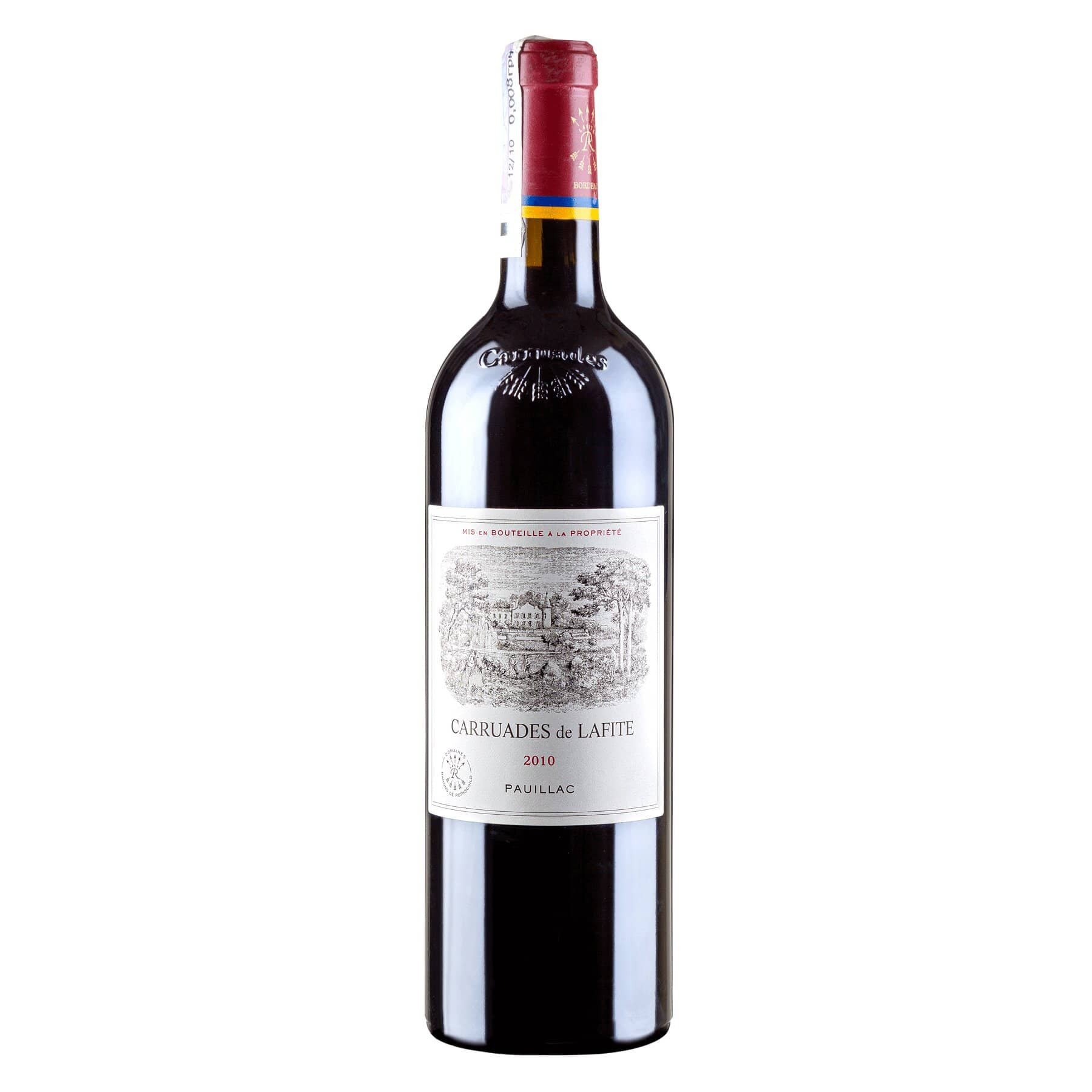 Вино Chateau Carruades de Lafite Pauillac, красное, сухое, 13%, 0,75 л - фото 1