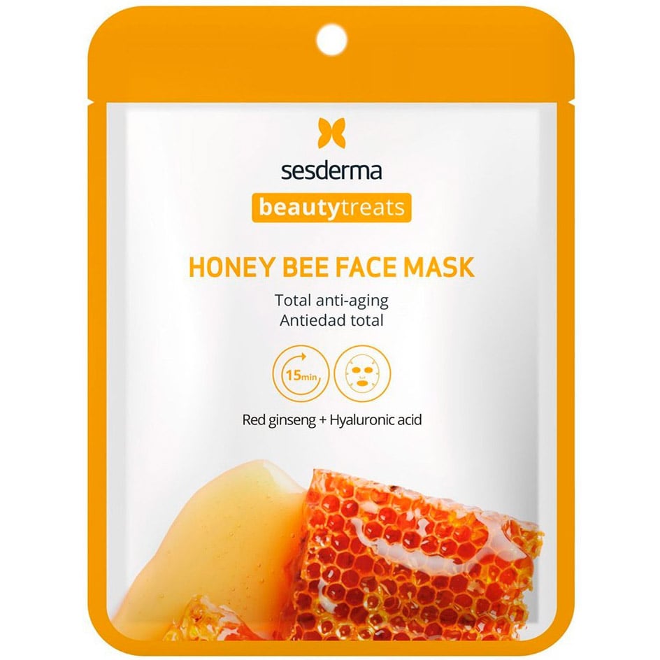 Омолоджуюча маска для обличчя Sesderma Beauty Treats Honey Bee Face Mask 25 мл - фото 1