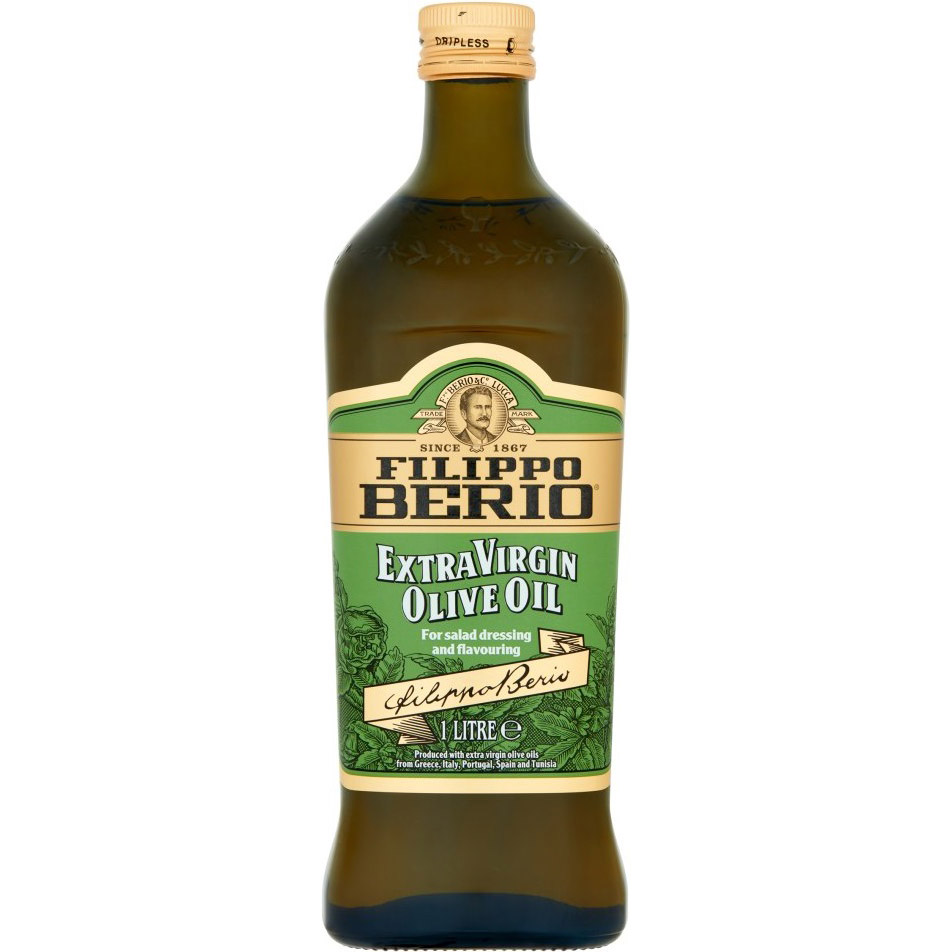 Оливкова олія Filippo Berio Extra Virgin 1 л (308439) - фото 1