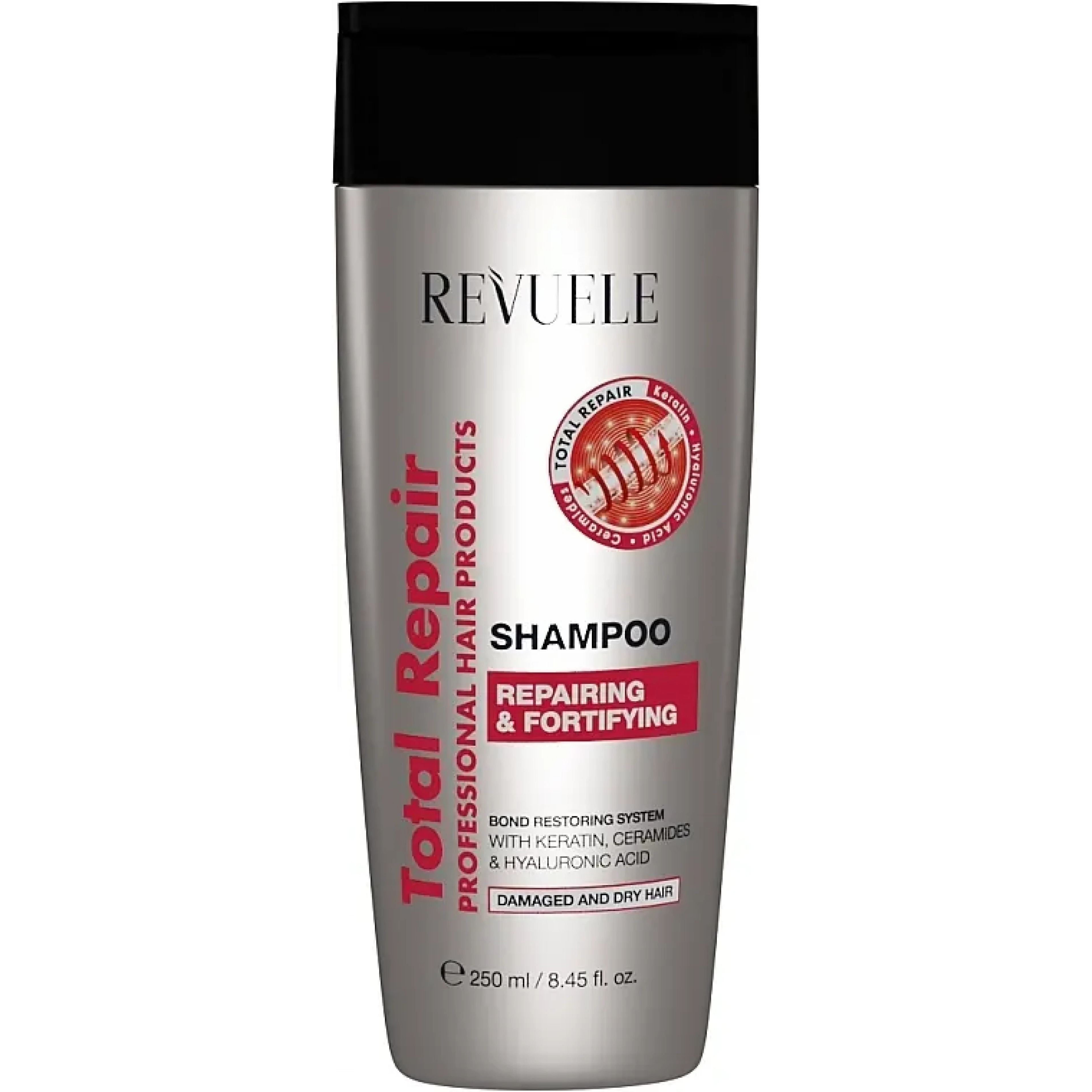 Шампунь для волосся Revuele Total Repair Відновлення та зміцнення 250 мл - фото 1