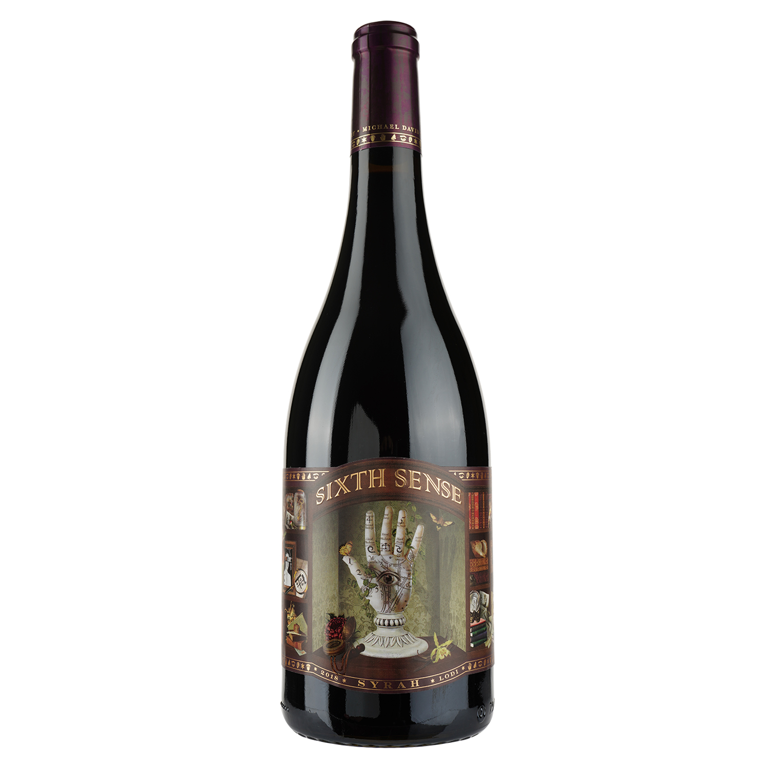Вино Michael David Sixth Sense Syrah, красное, сухое, 15%, 0,75 л - фото 1