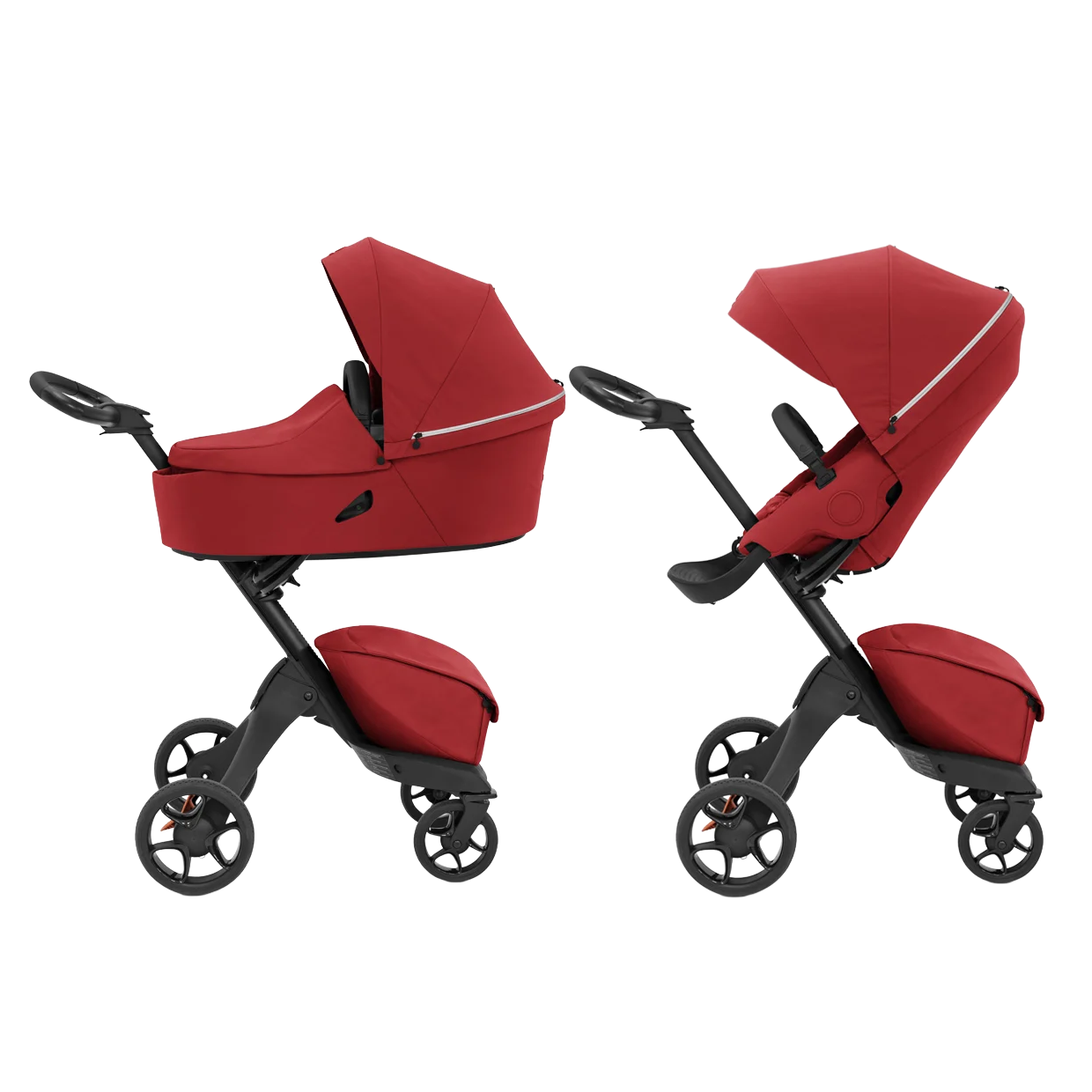 Универсальная коляска 2 в 1 Stokke Xplory X Ruby Red (k.571404) - фото 1