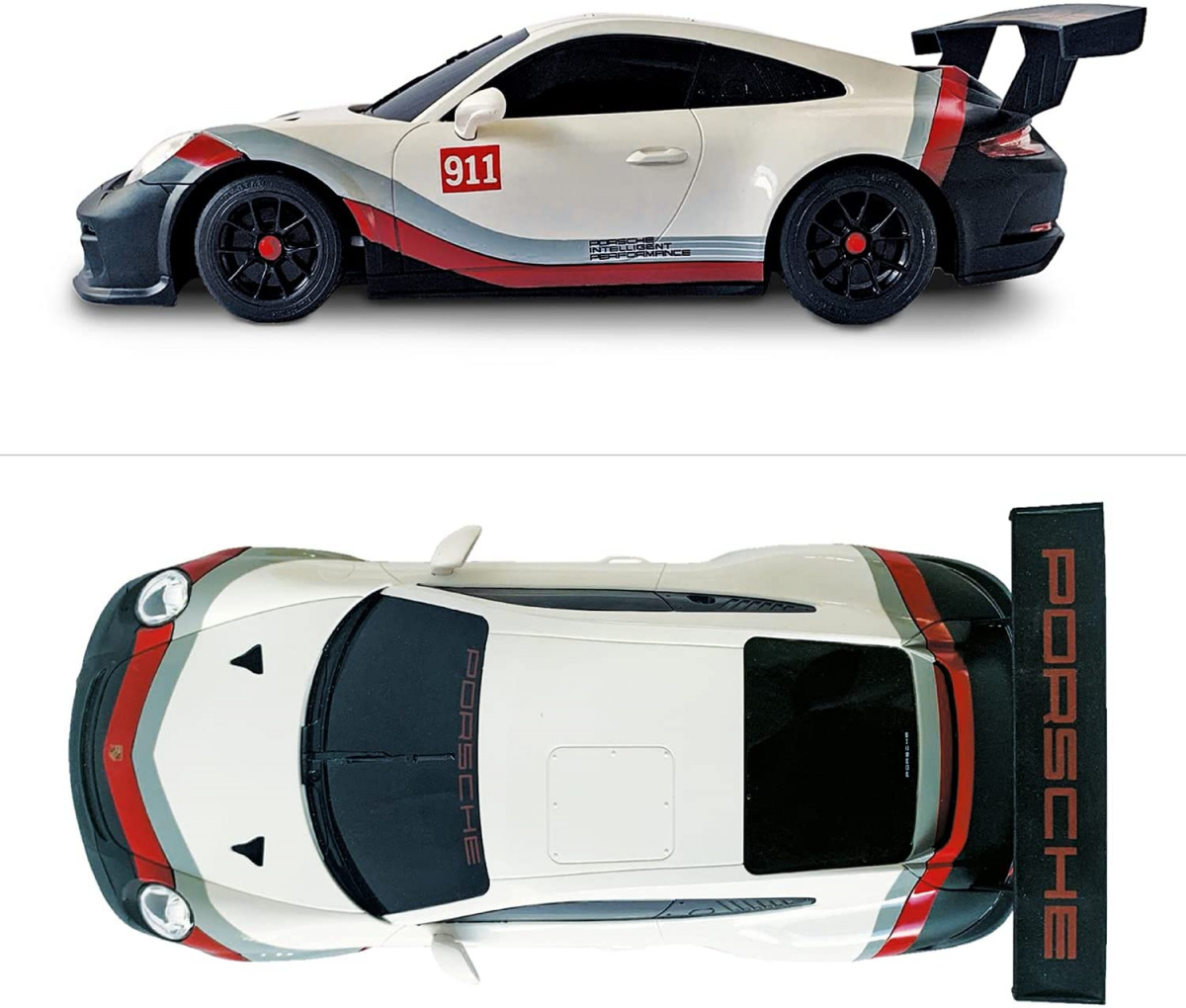 Автомодель на радіокеруванні Mondo Porsche 911 Gt3 Cup 2020 R/C 1:18 білий (63535) - фото 6