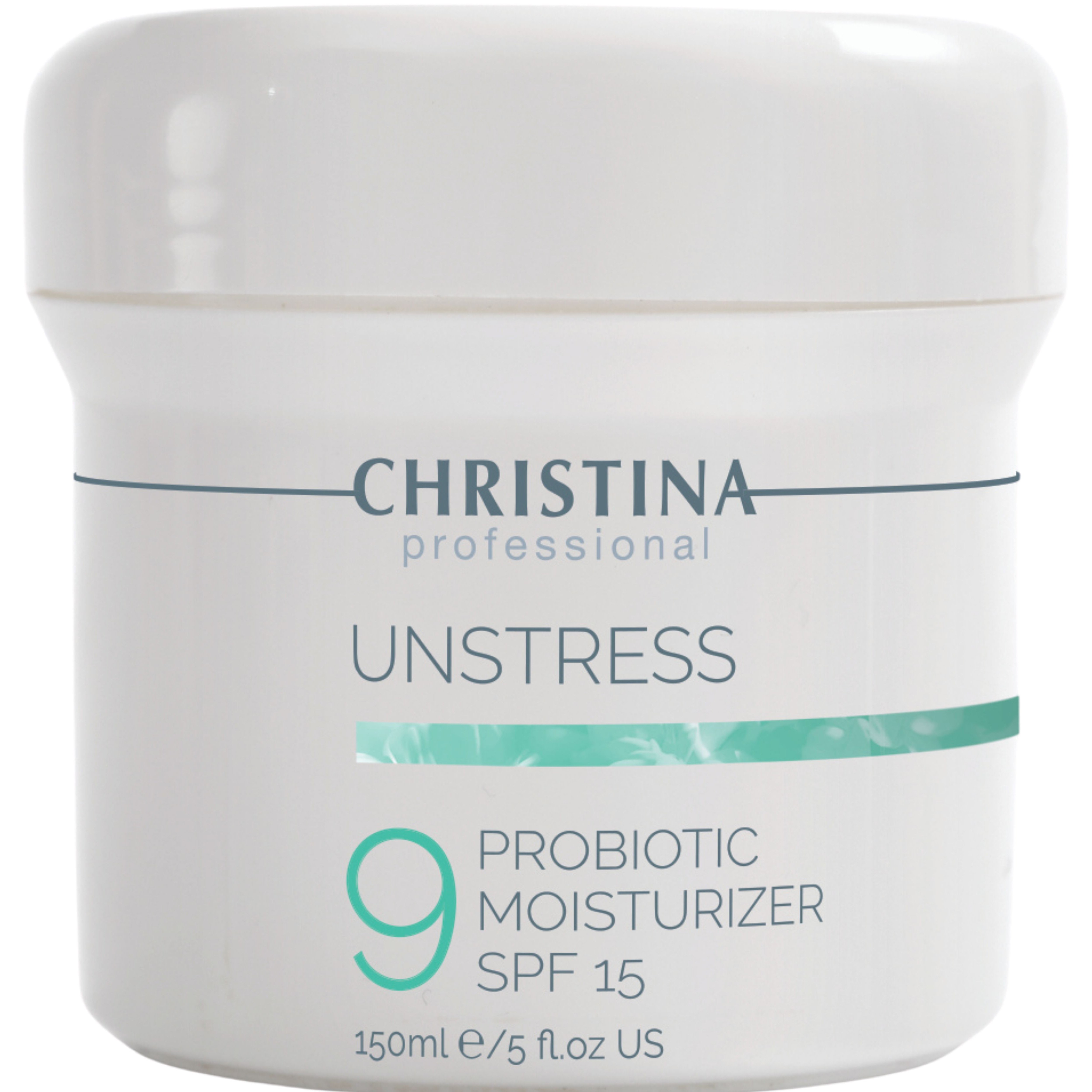 Крем для лица увлажняющий Christina Unstress 9 ProBiotic Moisturizer SPF 15 150 мл - фото 1