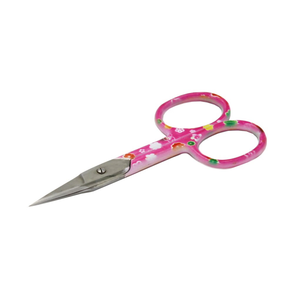 Ножницы маникюрные SPL розовые - фото 3