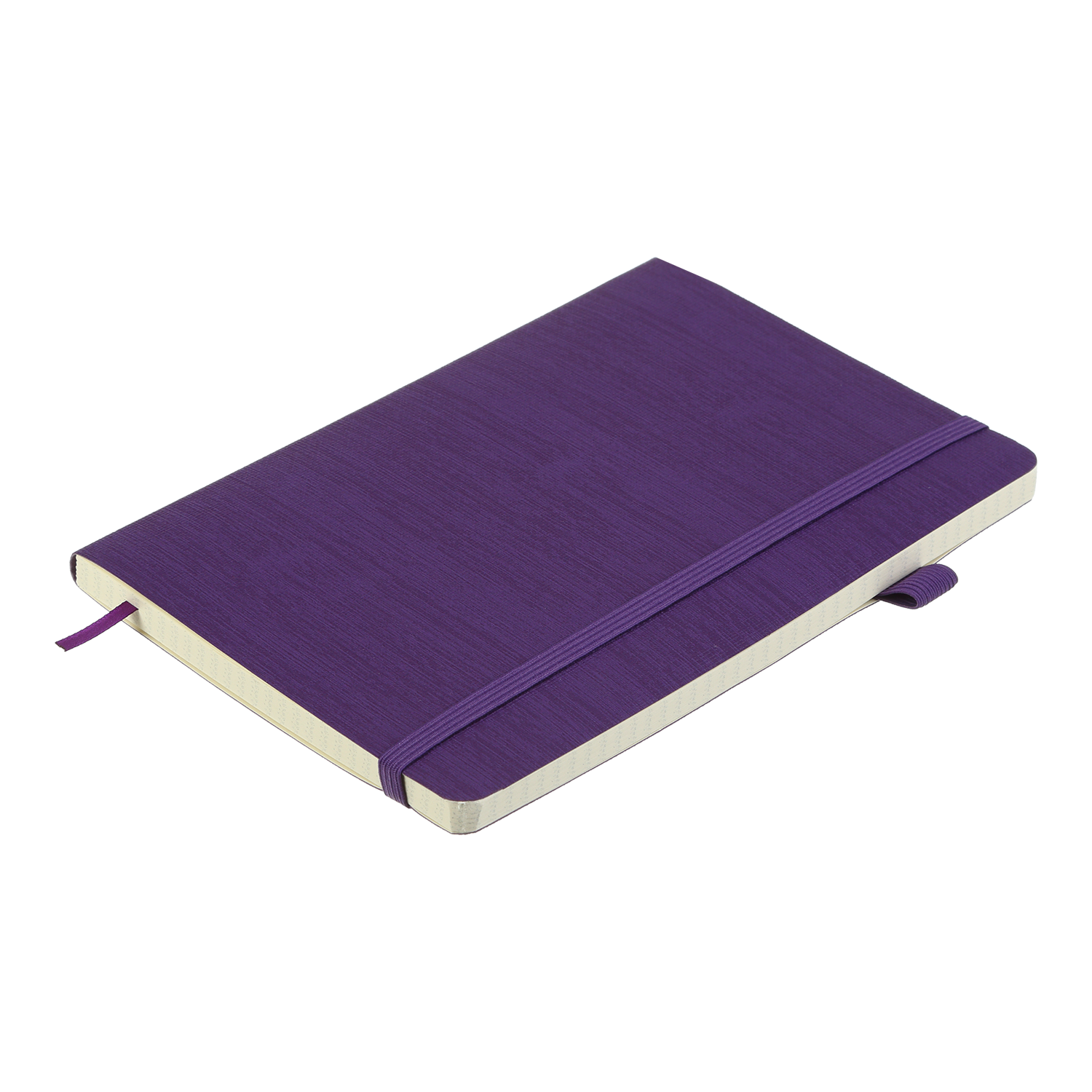 Блокнот деловой Buromax Color Tunes А5 96 л. в клеточку обложка из искусственной кожи фиолетовый (BM.295100-07) - фото 4