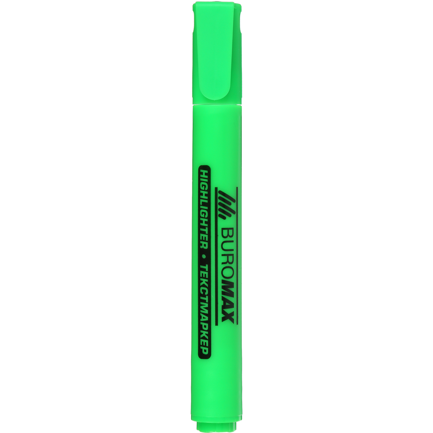 Текст-маркер Buromax круглий зелений (BM.8906-04) - фото 1