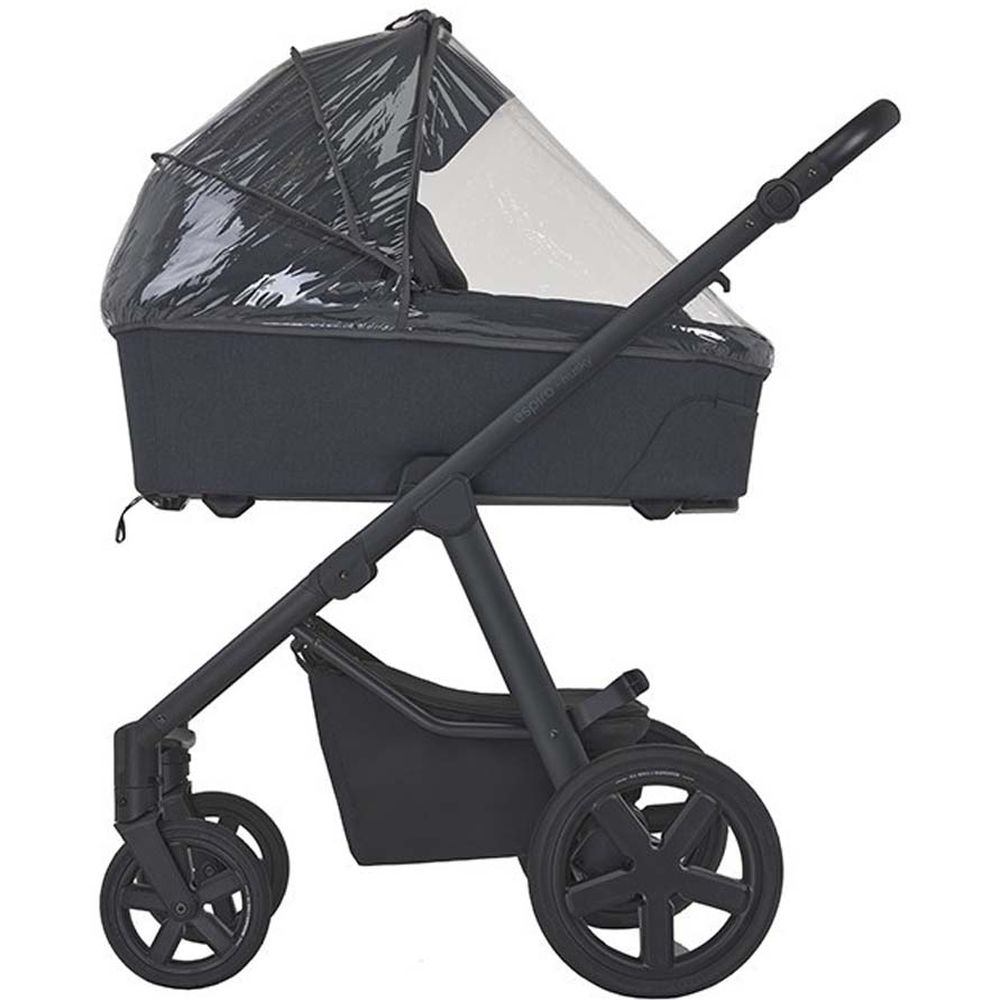 Коляска Espiro Husky XL 2023 17 Graphite Wind, универсальная 2 в 1, графитовая (206764) - фото 5