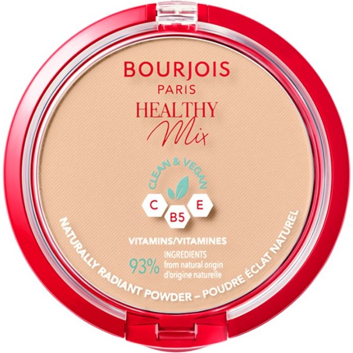 Компактна пудра Bourjois Healthy Mix, відтінок 004 (Golden Beige), 10 г - фото 1