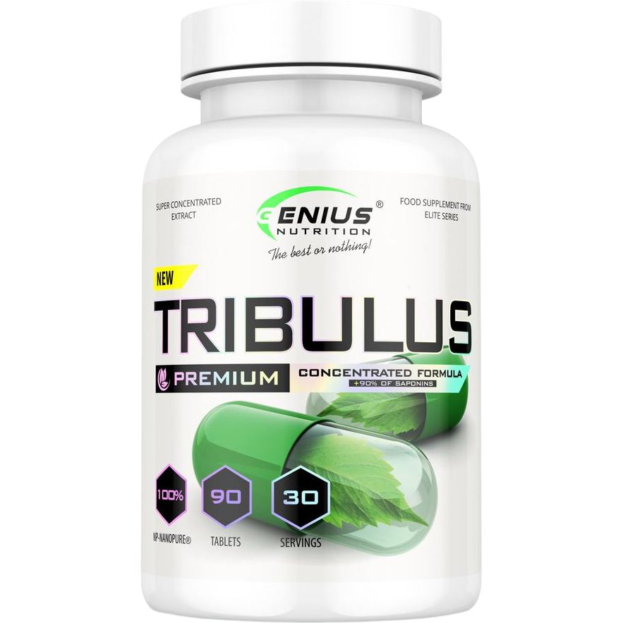 Бустер тестостерона Genius Nutrition Tribulus 90 таблеток - фото 1