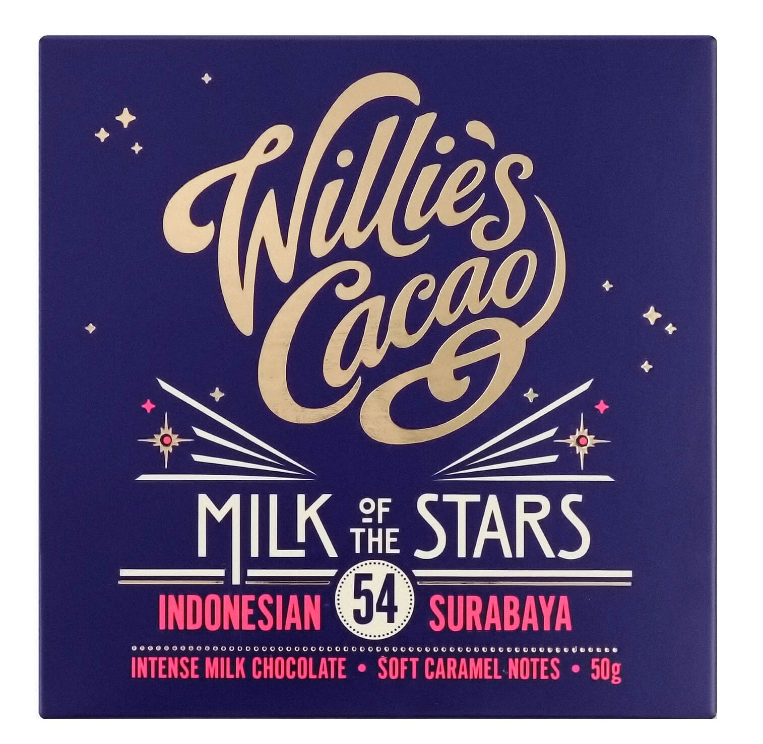 Шоколад молочный Willie`s Cacao Сурабая, 54%, 50 г (814634) - фото 1