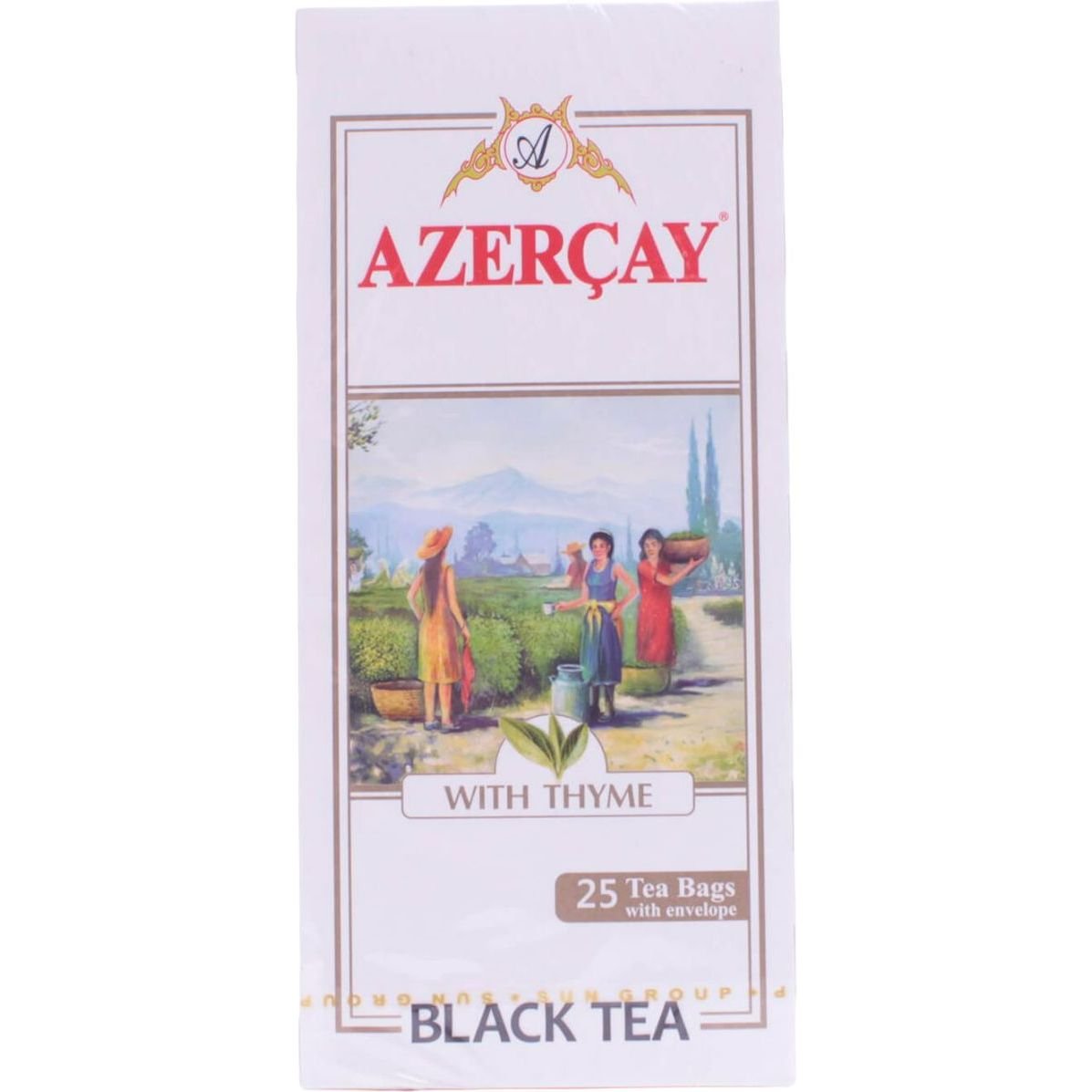 Чай чорний Azercay з чебрецем, 50 г (25 шт. по 2 г) (713597) - фото 1