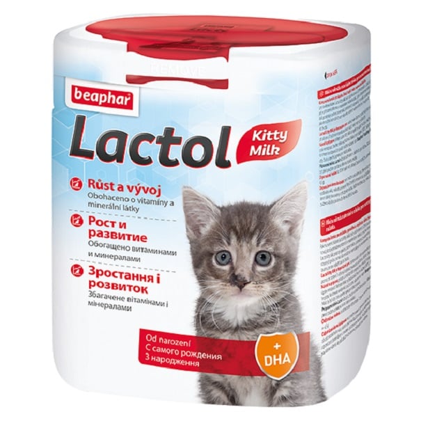 Молочная смесь Beaphar Lactol Kitty Milk для вскармливания котят, 500 г - фото 1