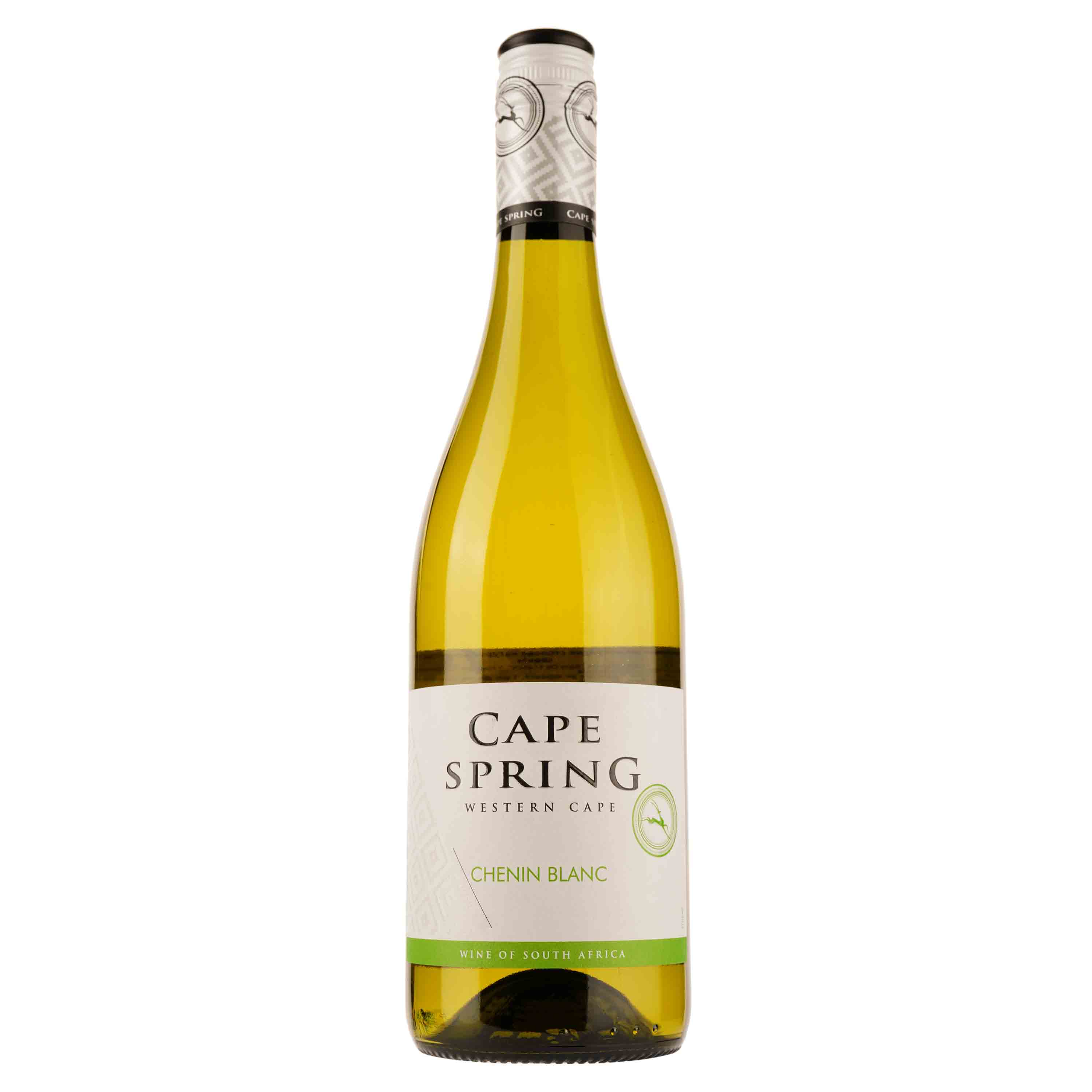 Вино Cape Spring Chenin Blanc 2020, біле, сухе, 12,5%, 0,75 л (37557) - фото 1