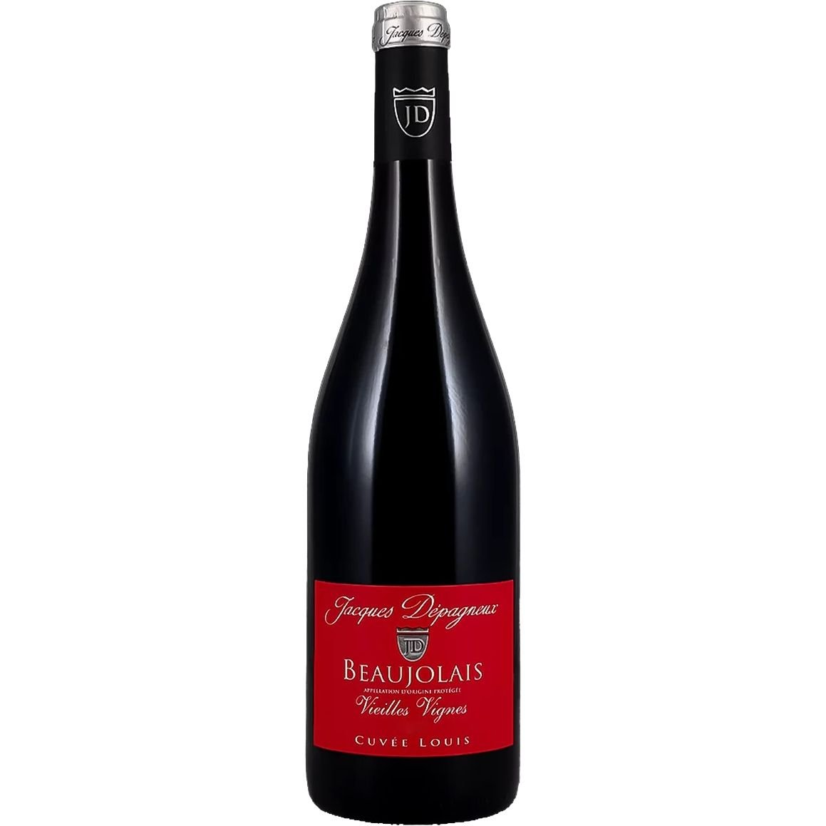 Вино Jacques Depagneux Beaujolais Cuvee Louis, красное, сухое, 0,75 л - фото 1