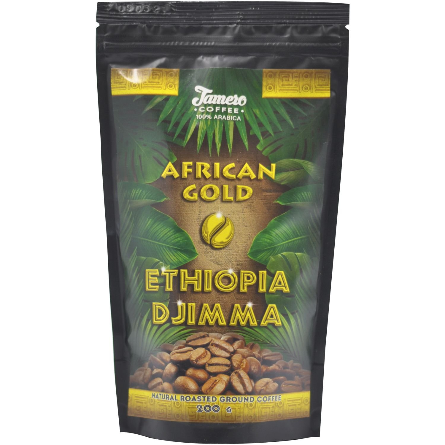Кава мелена Jamero Ethiopia Jimma Золото Африки 200 г - фото 1