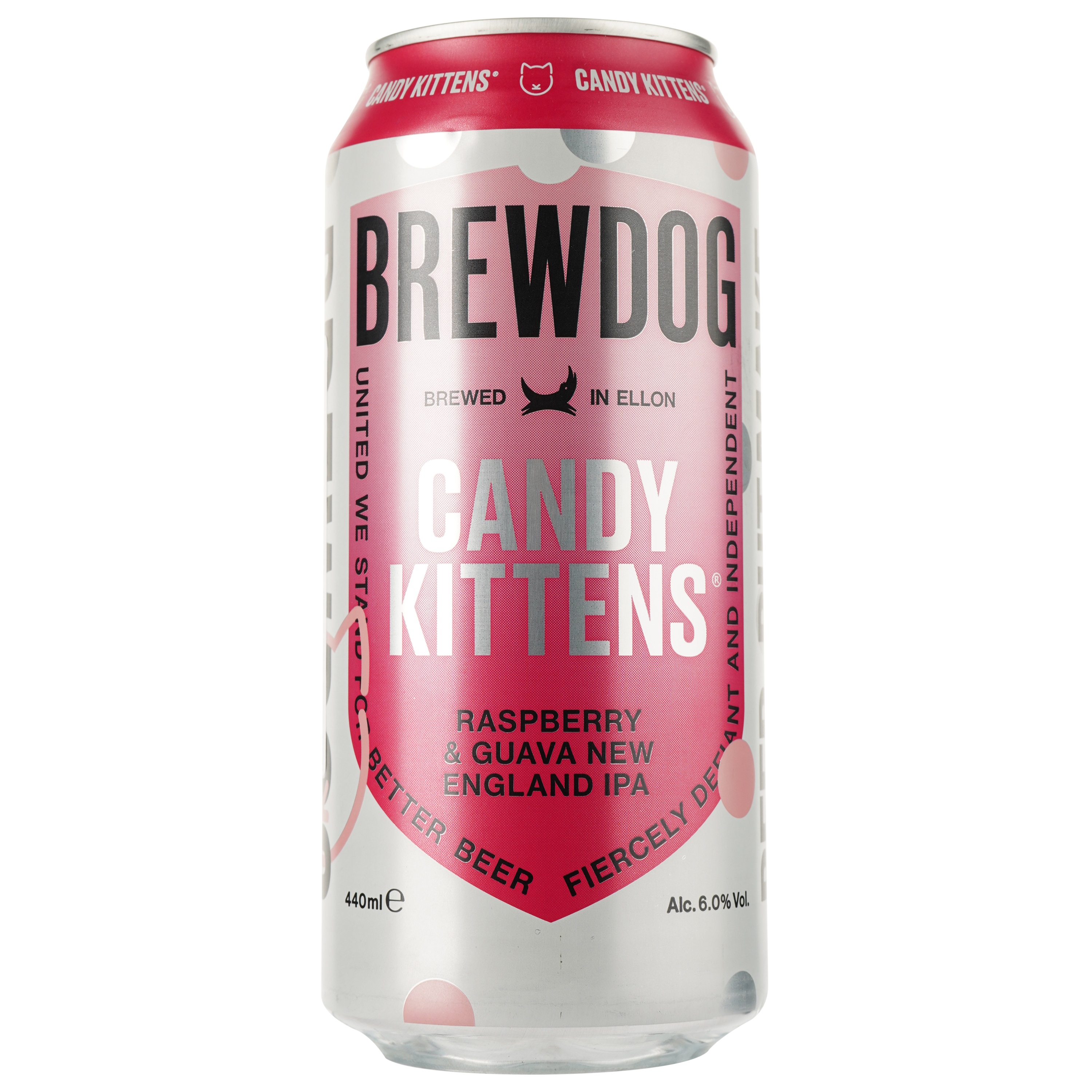 Пиво BrewDog Candy Kittens IPA, бурштинове, 6, з/б, 0,44 л купити у Києві, Україні MAUDAU
