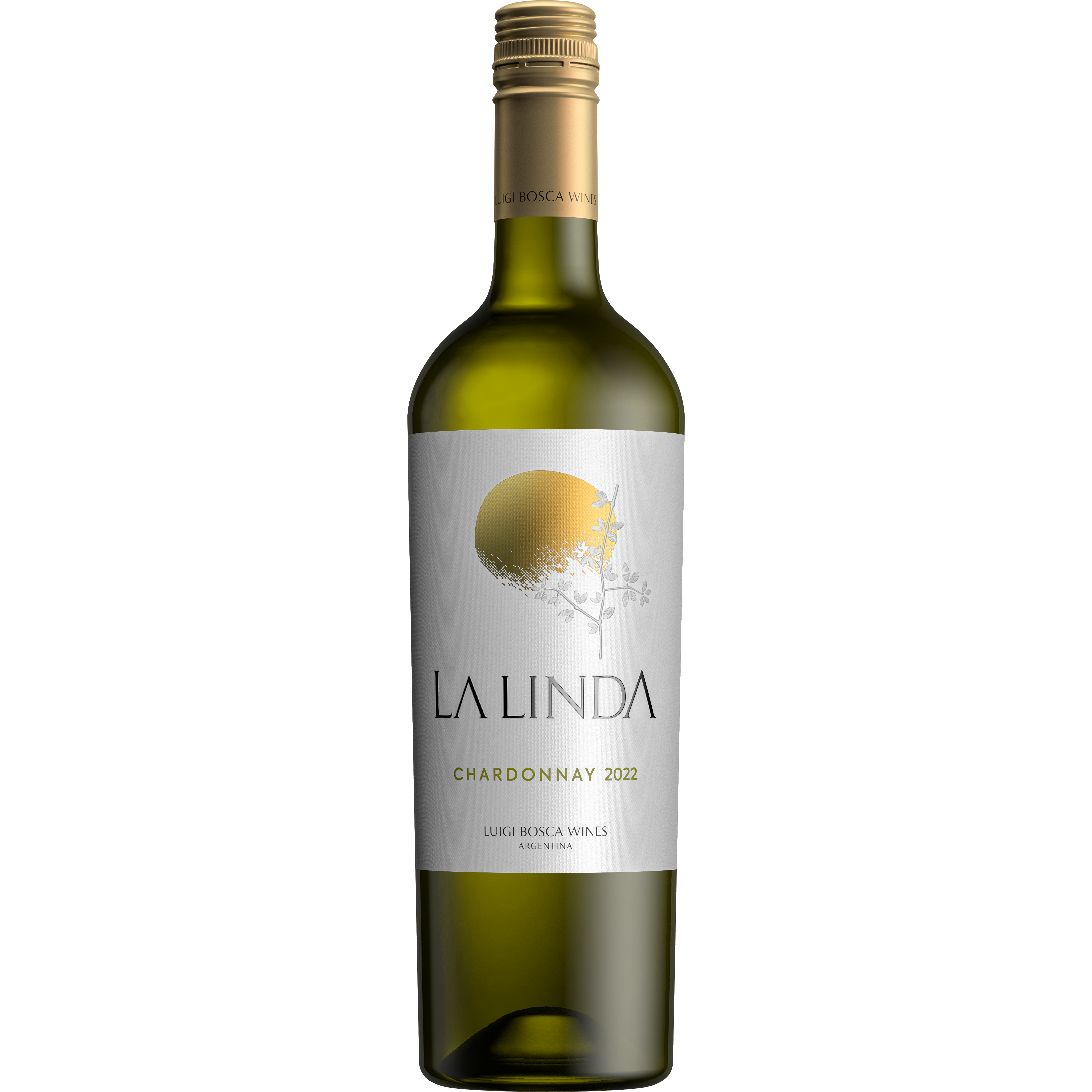 Вино Luigi Bosca La Linda Chardonnay, біле, сухе, 0,75 л - фото 1