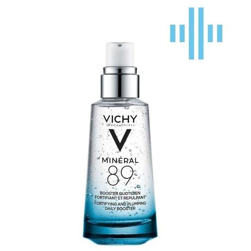 Набор: гель-бустер Vichy Mineral 89 для упругости и увлажнения кожи лица 50 мл + легкий крем для всех типов кожи Vichy Mineral 89 Light 72H Moisture Boosting Cream 50 мл - фото 2