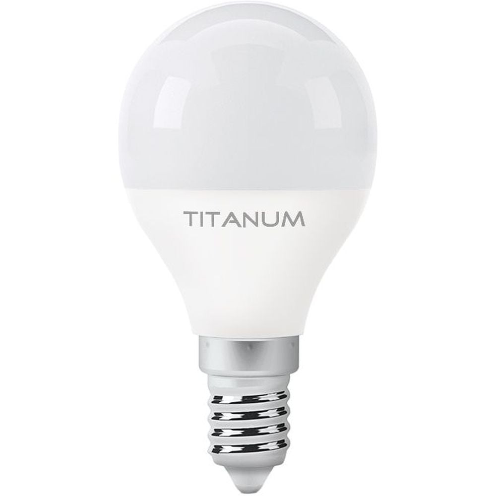 LED лампа Titanum G45 6W E14 3000K (TLG4506143) - фото 2