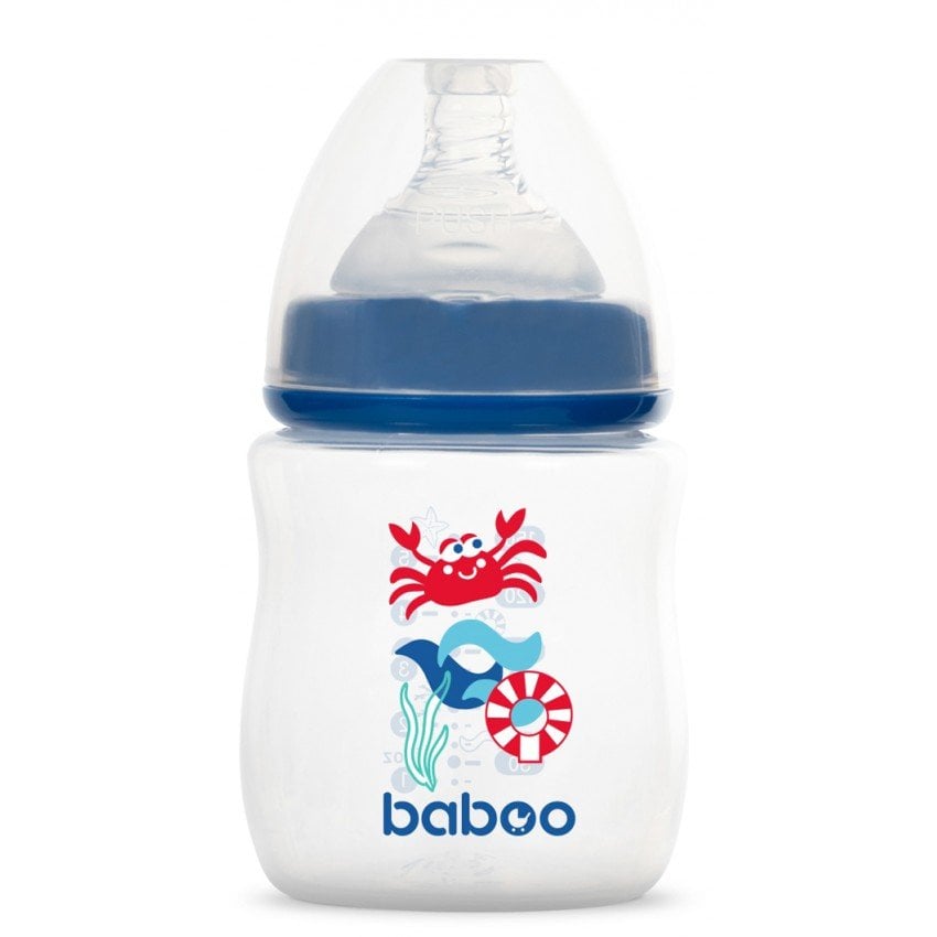 Пляшечка для годування Baboo Морський краб, 150 мл (90405) - фото 1