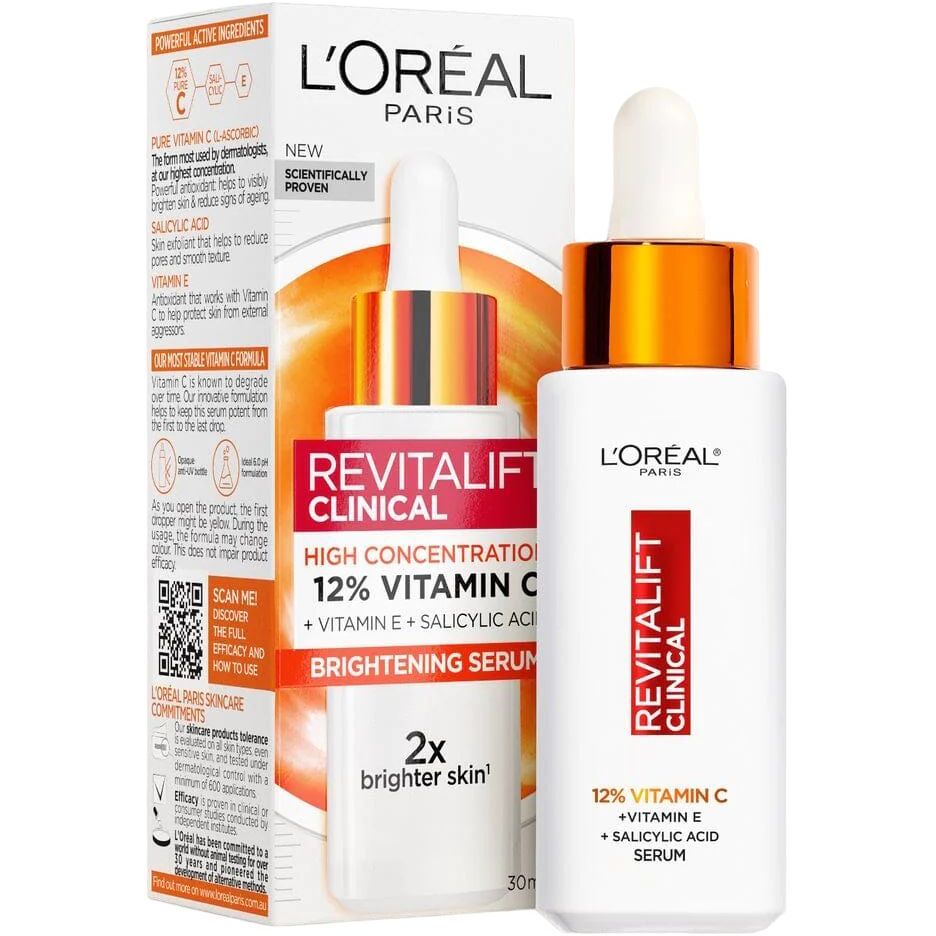 Сыворотка для лица L'Oreal Paris Revitalift Clinical Vitamin C, 30 мл - фото 1