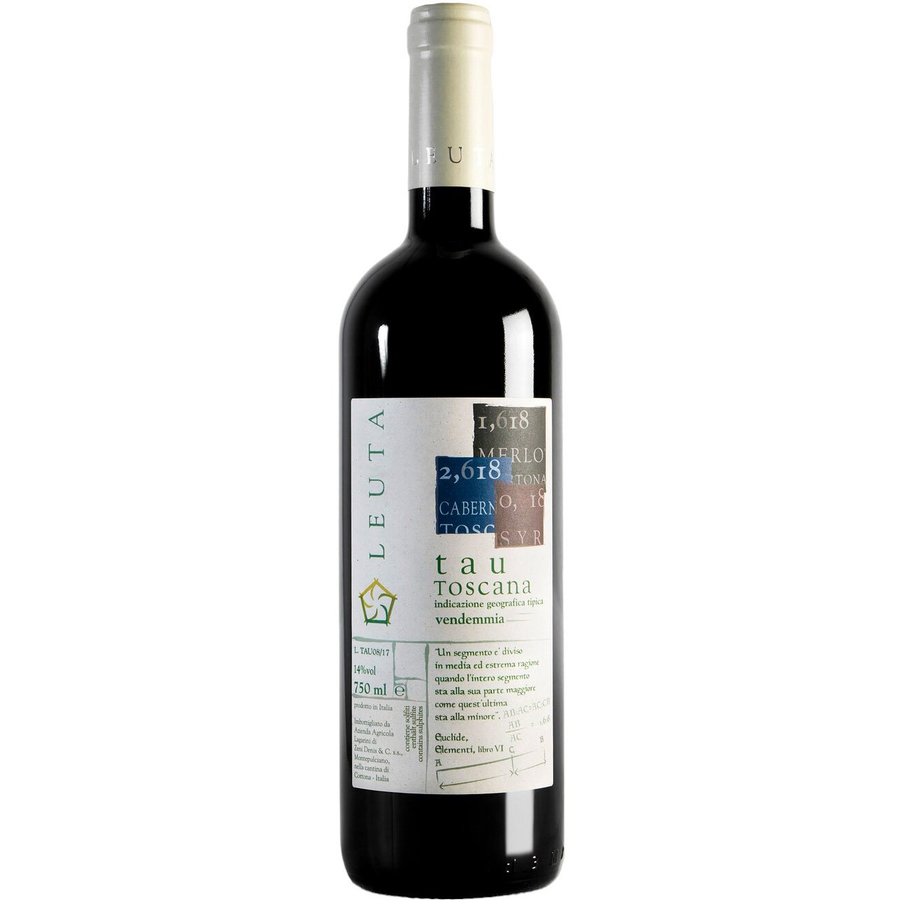 Вино Leuta Nautilus Toscana Rosso IGT 2013 красное сухое 0.75 л - фото 1