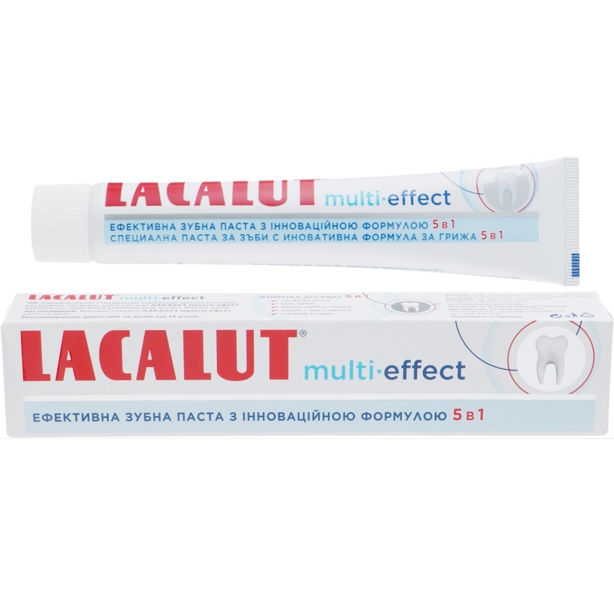 Зубная паста Lacalut Multi-Effect, 75 мл - фото 1