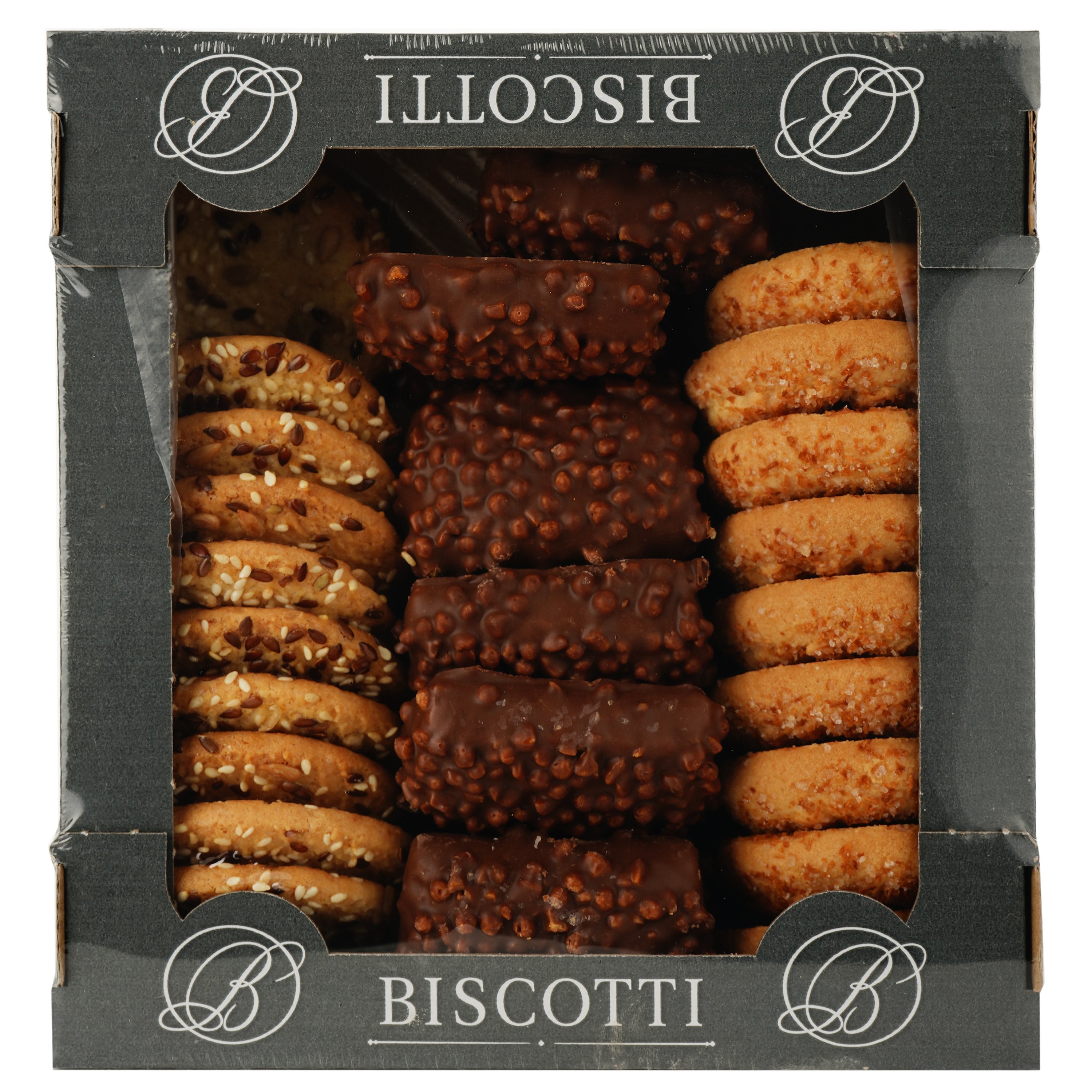 Печенье Biscotti Делицио Микс сдобное песочно-отсадное 450 г (933081) - фото 1