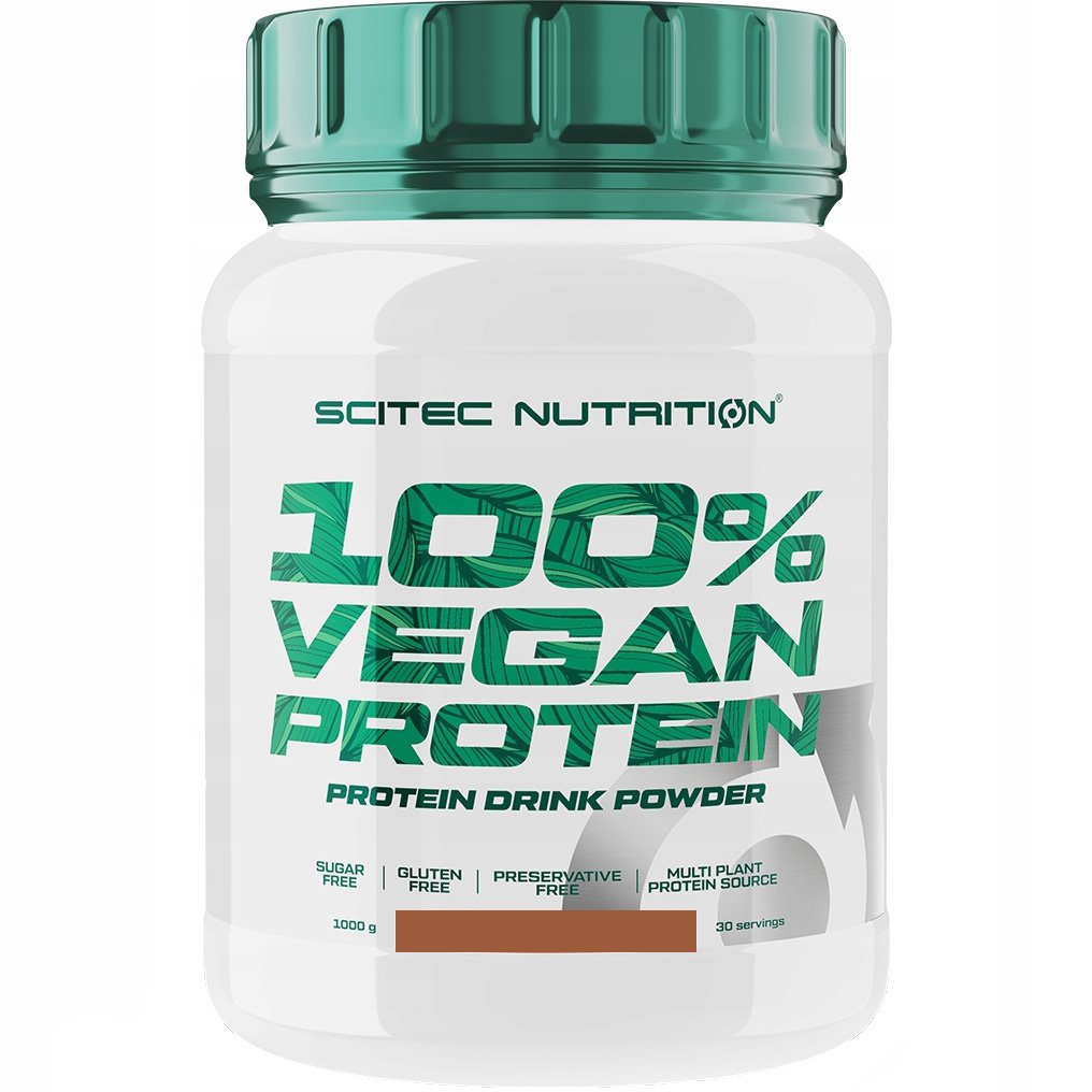 Протеин Scitec Nutrition Vegan Protein Chocolate 1 кг - фото 1
