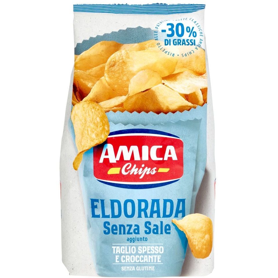 Чипси Amica картопляні без додавання солі 100 г (918456) - фото 1