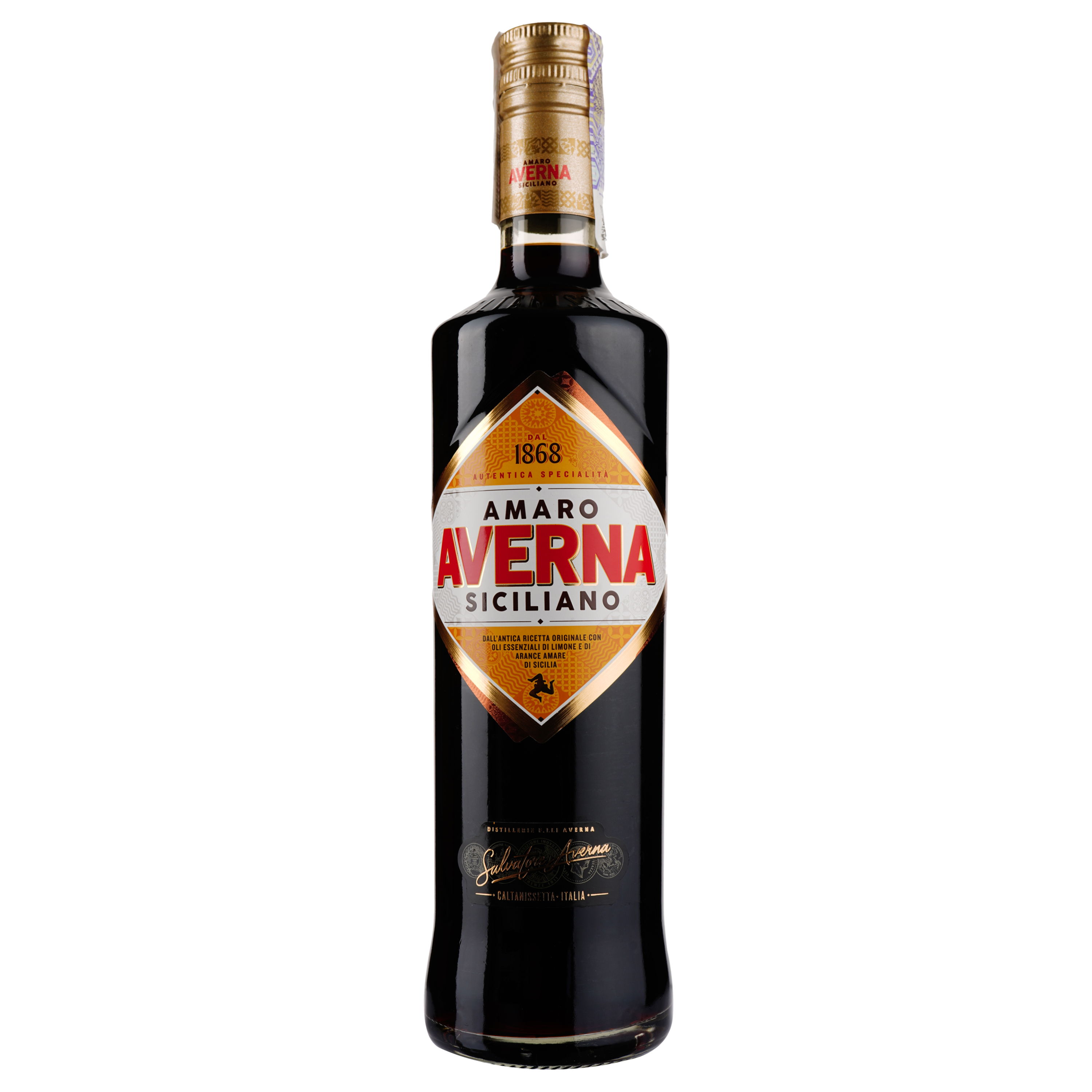 Лікер Averna Amaro Siciliano, 29%, 0,7 л (676814) - фото 1