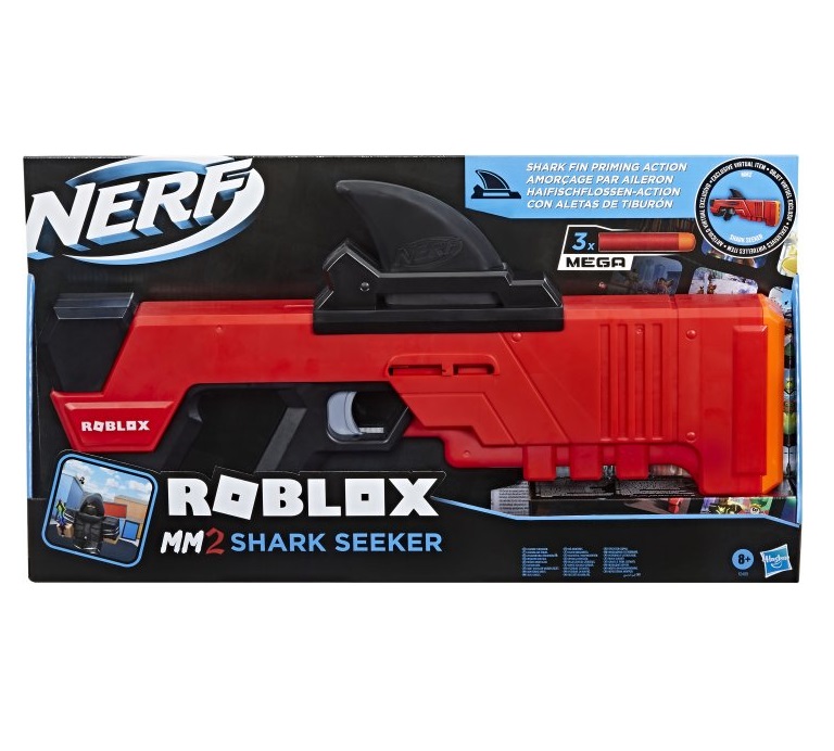 Бластер Hasbro Nerf Roblox MM2 Shark Seeker (F2489) - фото 3