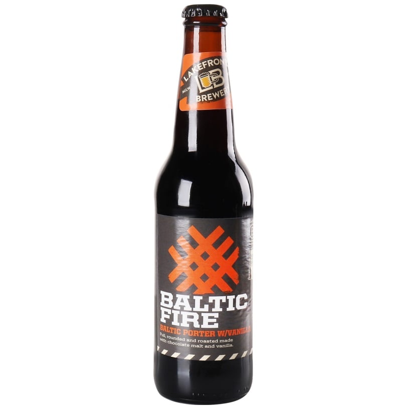 Пиво Lakefront Brewery Baltic Fire, темное, 6,8%, 0,355 л (885975) - фото 1