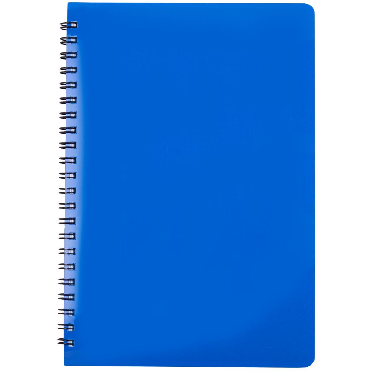 Тетрадь Buromax Gloss на пружине В5, 80 листов синяя (BM.24552151-02) - фото 1