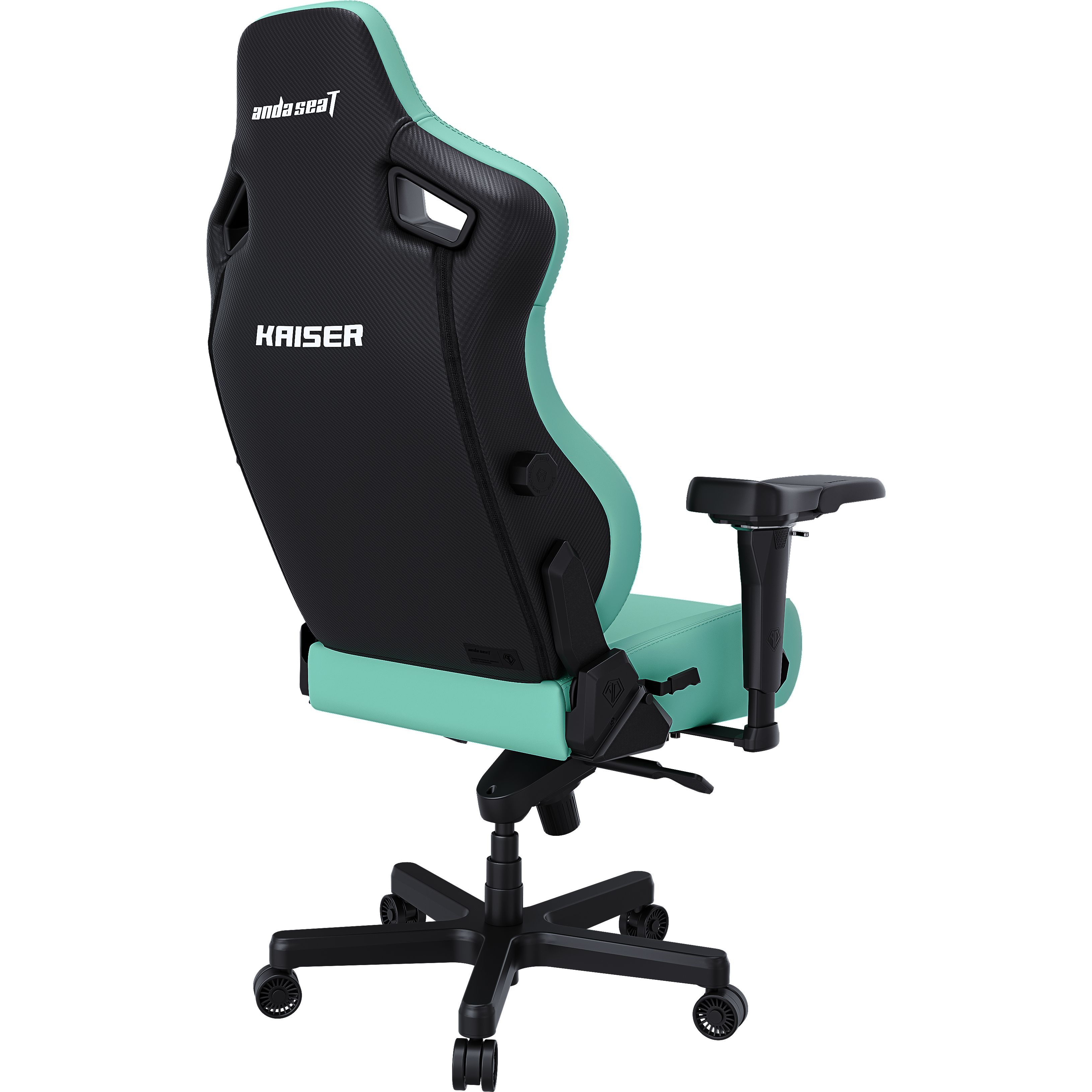 Крісло ігрове Anda Seat Kaiser 4 Size XL Green Premium PVC (AD12YDDC-XLL-20-E-PV/C) - фото 7