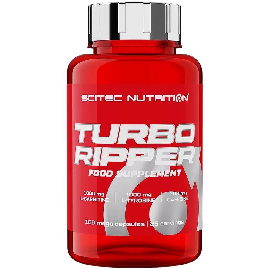 Жиросжиг Scitec Nutrition Turbo Ripper 100 капсул - фото 1