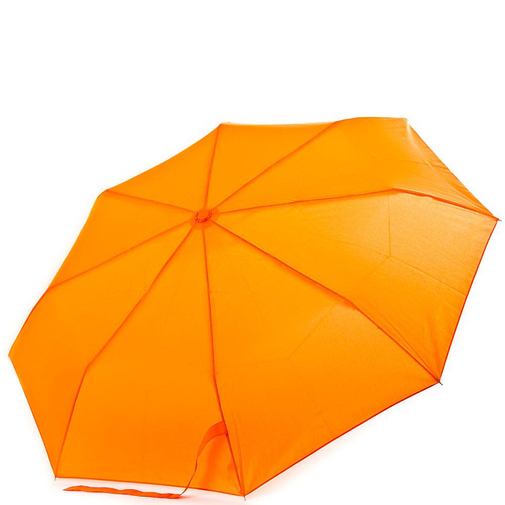 Жіноча складана парасолька повний автомат Fare 97 см помаранчева - фото 2