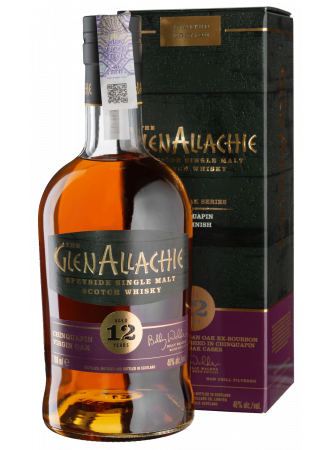 Віскі Glenallachie 12 yo Chinquapin Virgin Oak Single Malt Scotch Whisky, 48%, 0,7 л - фото 1