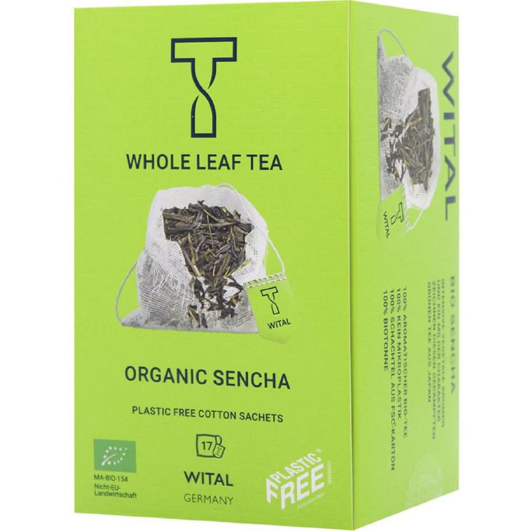 Чай зелений Wital Organic Sencha й органічний 17 пакетиків 42.5 г - фото 1