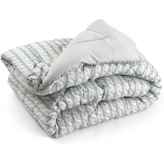 Одеяло силиконовое Руно Grey Braid, 220х200 см (Р322.52_Grey Braid) - фото 2