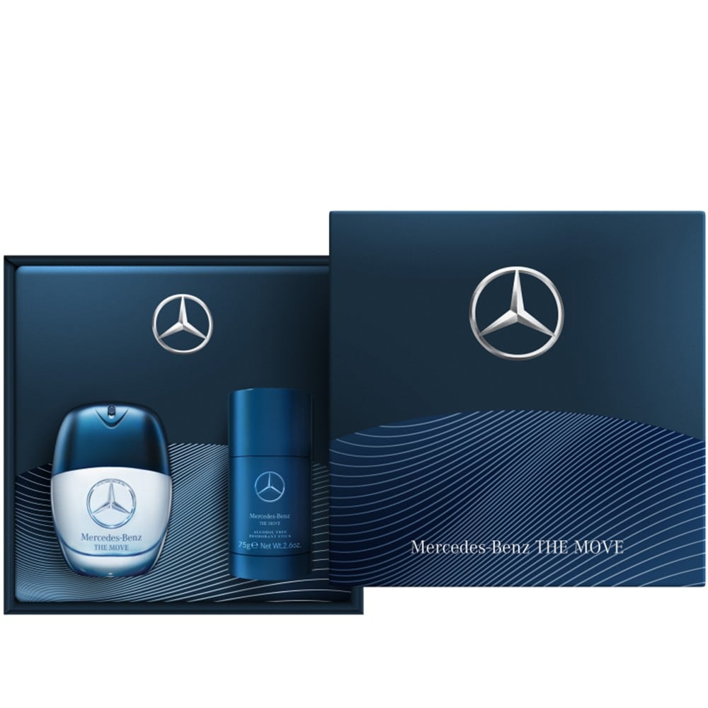 Подарунковий набір Mercedes-Benz Mercedes-Benz The Move Туалетна вода 60 мл + дезодорант-стік 75 мл (119687) - фото 1
