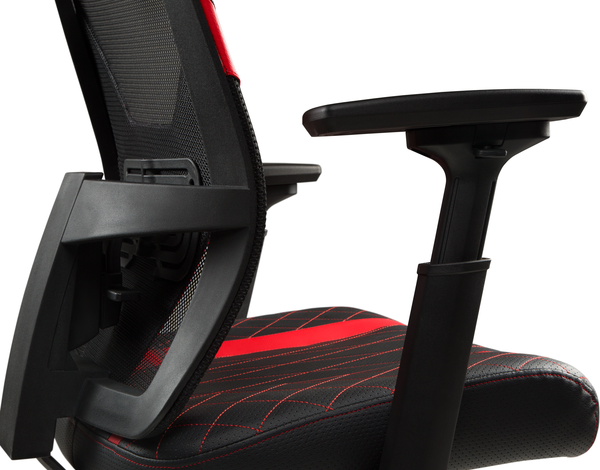 Геймерское кресло GT Racer черное с красным (X-6674 Black/Red) - фото 11