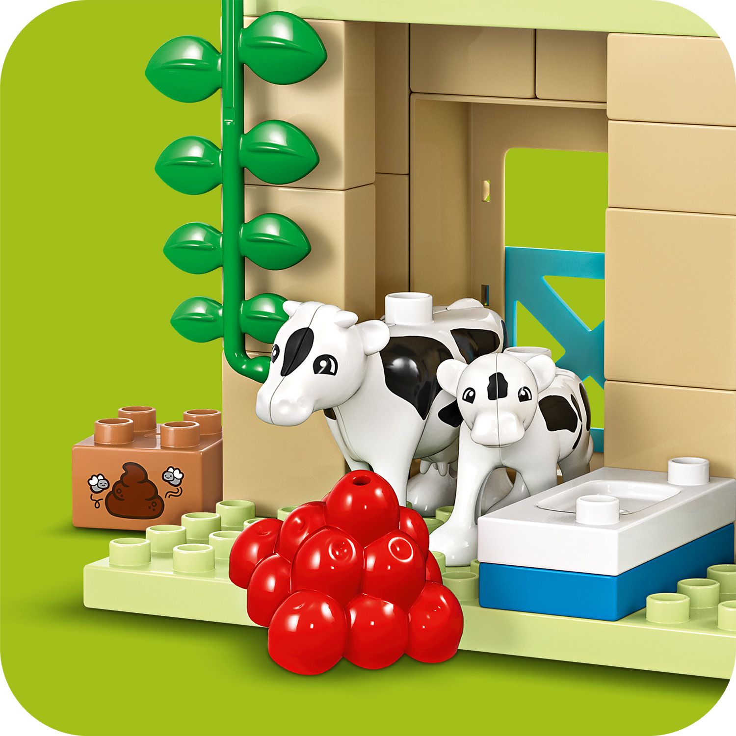 Конструктор LEGO DUPLO Догляд за тваринами на фермі 74 деталі (10416) - фото 8