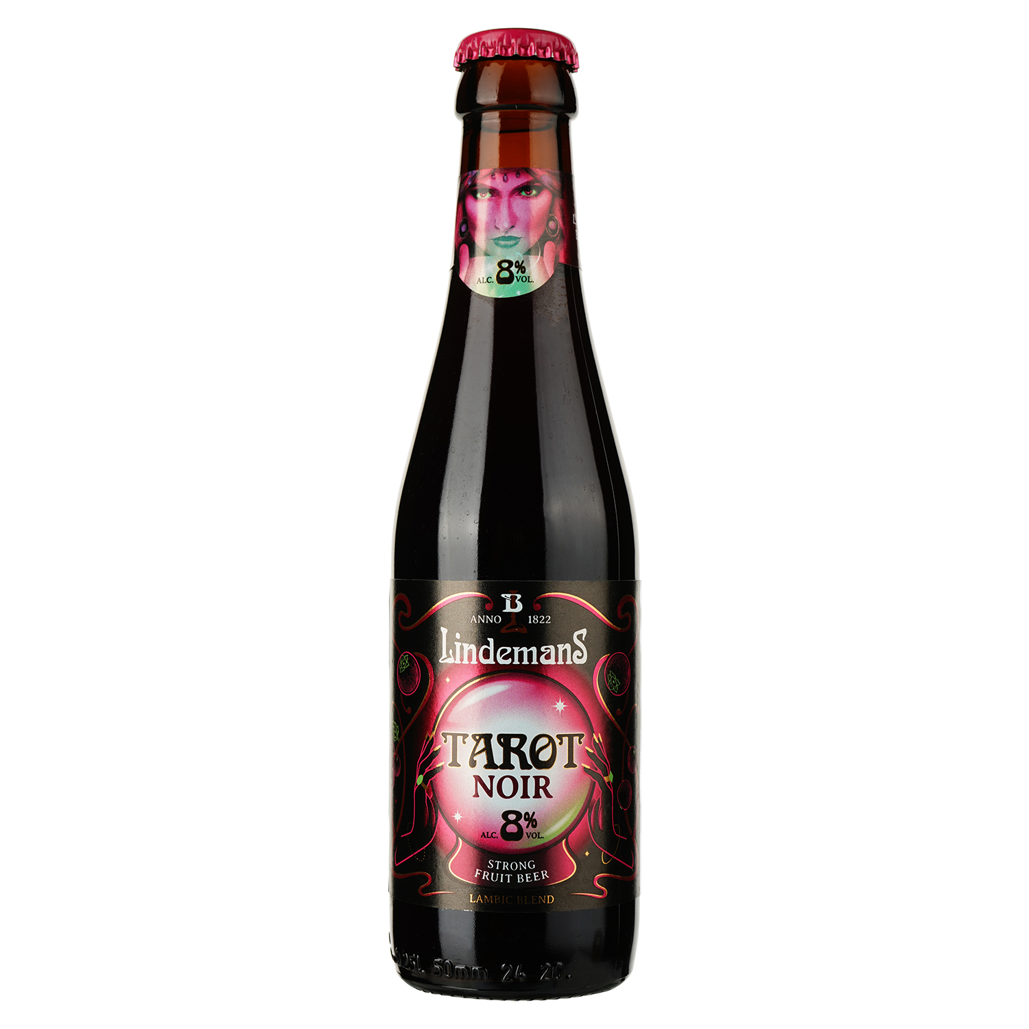 Пиво Lindemans Tarot Noir темное 8% 0.25 л - фото 1