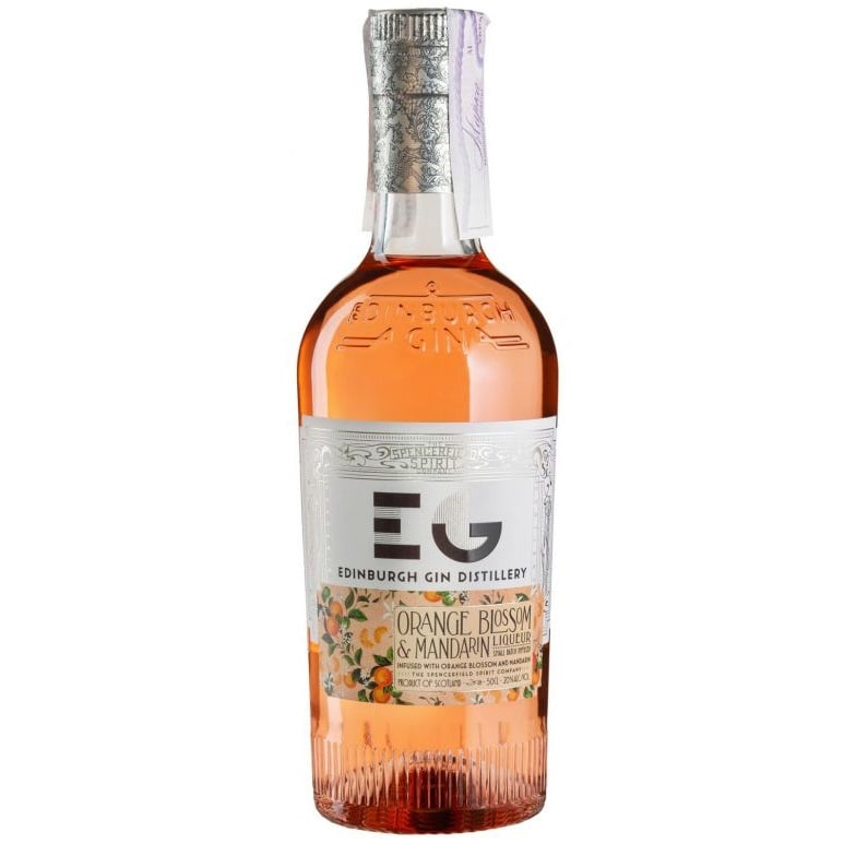 Ликер Edinburgh Gin Orange Blossom & Mandarin liqueur, 20%, 0,5 л - фото 1