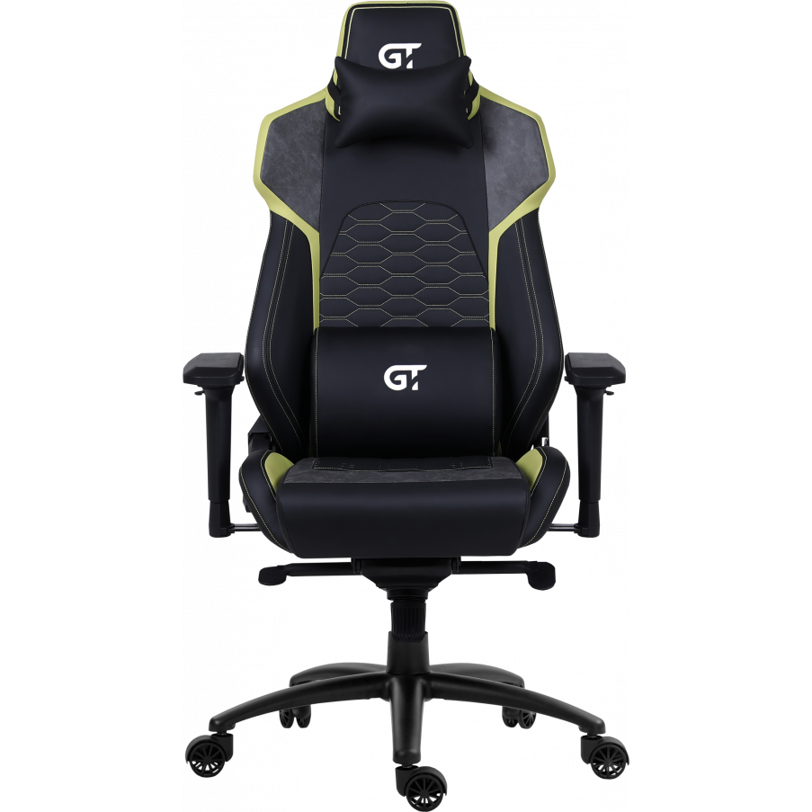 Геймерське крісло GT Racer X-8702 Black)/Gray/Mint(X-8702 Black/Gray/Mint) - фото 1