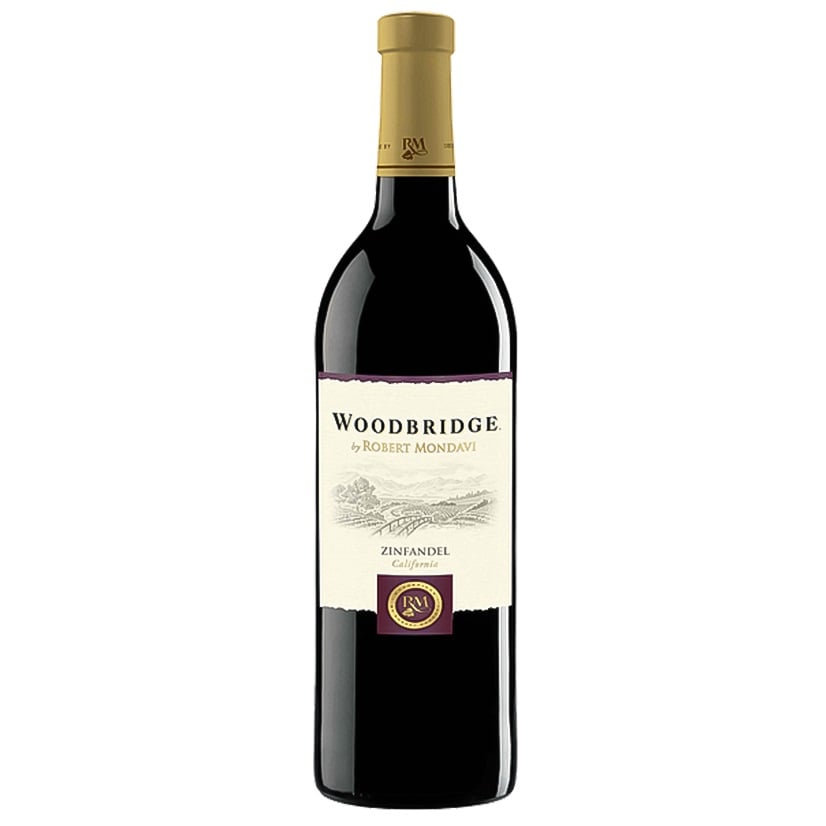 Вино Robert Mondavi Woodbridge Zinfandel, красное, сухое, 13,5%, 0,75 л (4699) - фото 1