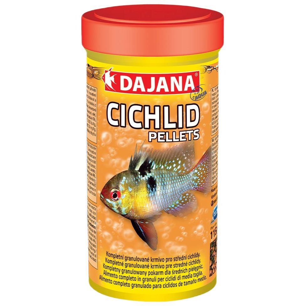 Корм Dajana Cichlid Pellets для крупных и средних цихлид 450 г - фото 1